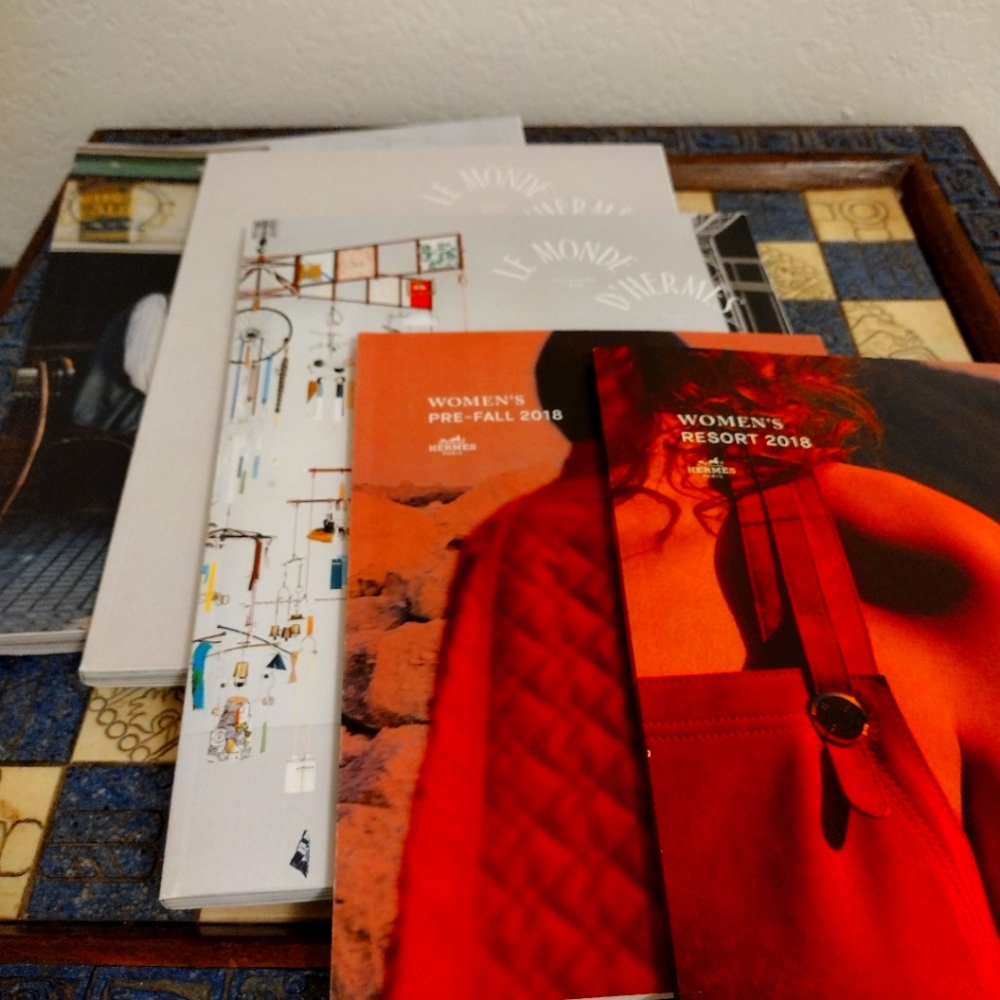 Hermes Le Monde D' Hermes Collectible Magazine Set